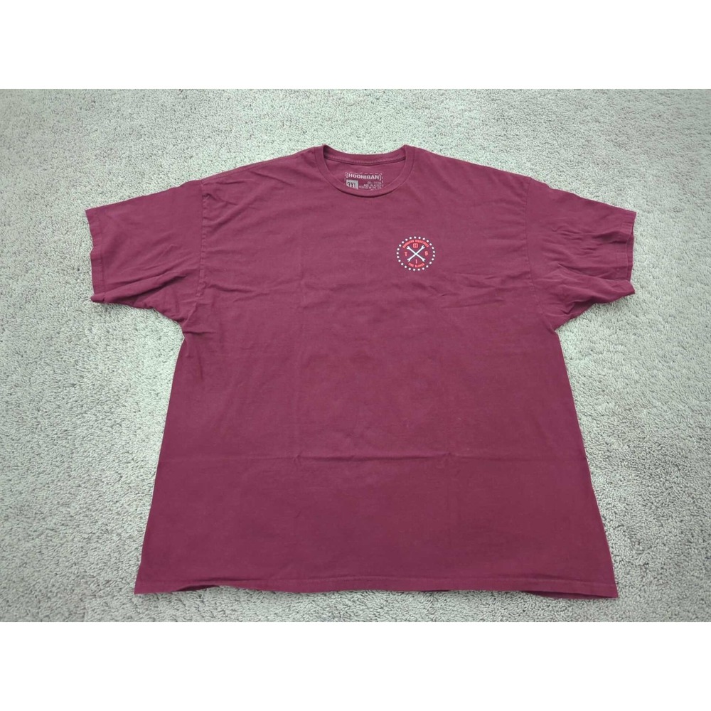 Hoonigan Industries‎ Tire Slayer T Shirt Mens 3XL Red Short Sleeve 100% Cotton